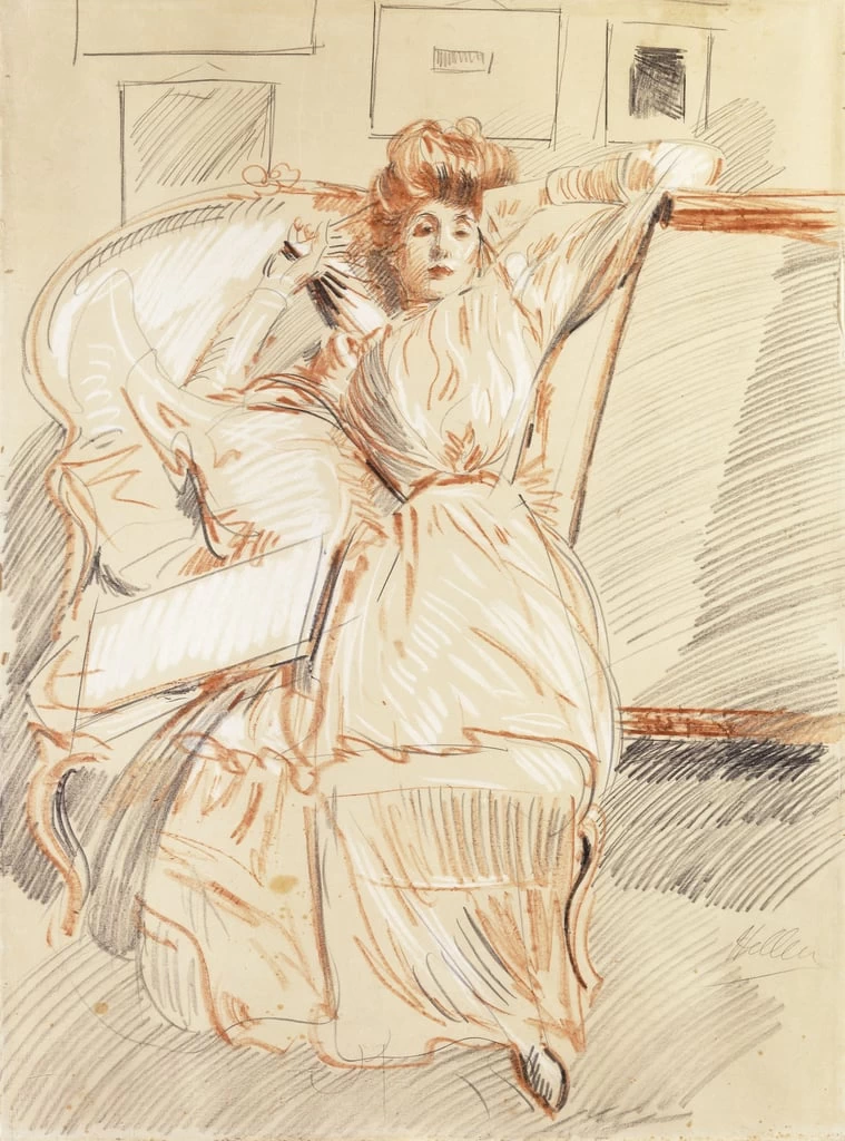 Madame Helleu distesa